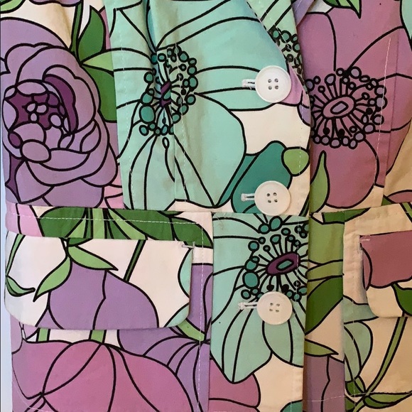 🎀 2 for $30 Loft Floral Blazer Jacket - Picture 3 of 4